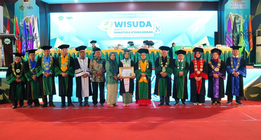 Wisuda ke-88 UINSU Medan, Rektor: Lulusan Harus Jadi Penjaga Masa Depan Bangsa