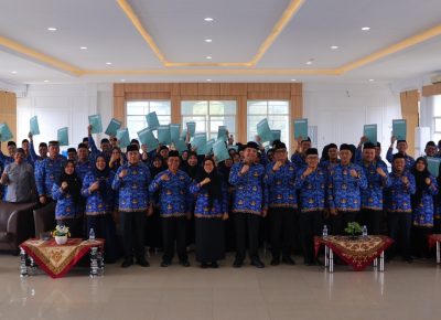 Resmi Dilantik Serentak oleh Menag RI, 69 PNS Baru UINSU Siap Wujudkan Semangat “ISTIQOMAH”