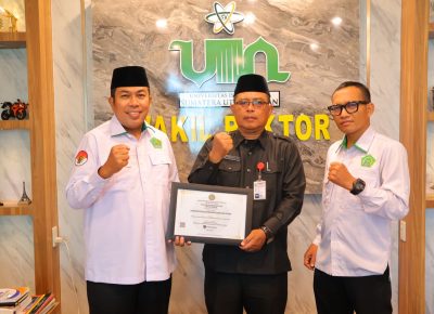 UINSU Medan Terima Piagam Penghargaan Mitra Kerja dari Kemenimipas RI pada Hari Bakti Pemasyarakatan ke-62