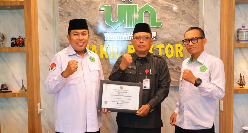 UINSU Medan Terima Piagam Penghargaan Mitra Kerja dari Kemenimipas RI pada Hari Bakti Pemasyarakatan ke-62