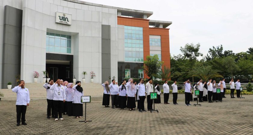 Pimpin Apel Pagi, Dekan FKM UINSU Tegaskan Kesiapan dan Integritas Pelaksanaan Ujian Semester