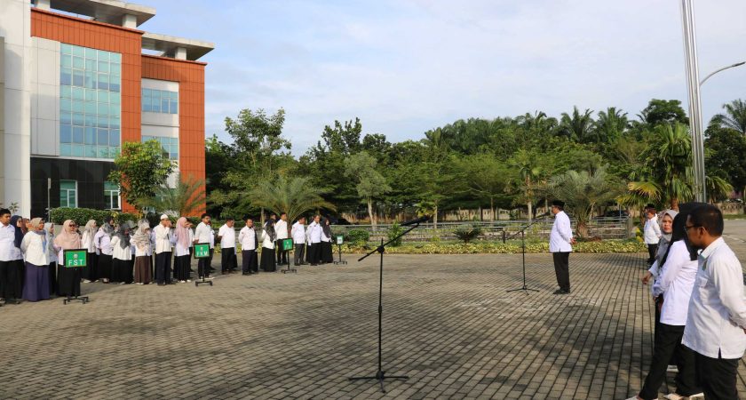 Pimpin Apel Pagi, Wakil Rektor IV UINSU Ajak ASN Terapkan 4 Filosofi Waktu Syekh An-Nawawi Al-Bantani