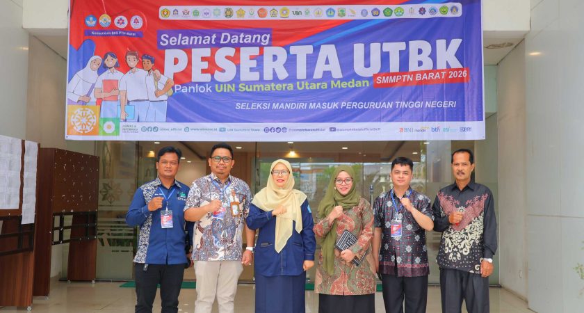 SMM PTN-Barat 2026 Digelar di UINSU Medan, Rektor Pantau Langsung Pelaksanaan Hari Pertama Ujian