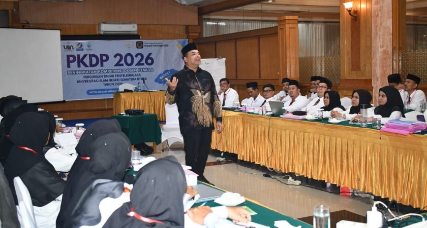 UINSU Medan Gelar PKDP, Rektor Tekankan Pentingnya Kompetensi Dosen di Era Persaingan Global