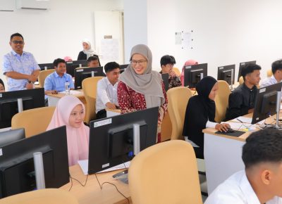 Tinjau Langsung Hari Terakhir UMPTKIN, Rektor UINSU Pastikan Ujian Berjalan Lancar dan Sukses