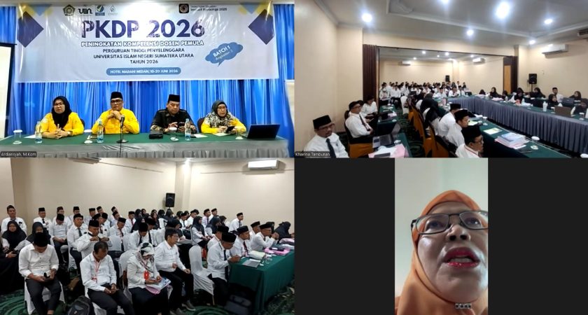 UINSU Medan Gelar PKDP, Rektor Tekankan Pentingnya Kompetensi Dosen di Era Persaingan Global