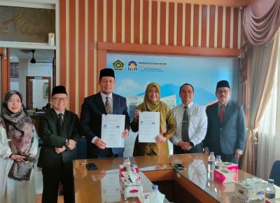 Perkuat Kolaborasi Akademik, Pascasarjana UINSU Medan dan UIN Mahmud Yunus Batusangkar Resmi Tandatangani MoA