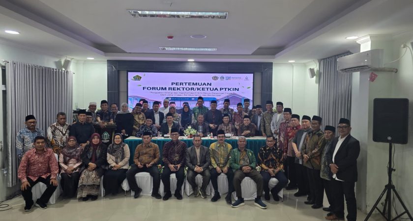 Rektor UINSU Medan Hadiri Forum Rektor PTKIN di Kediri, Bahas Strategi Penguatan Mutu dan Daya Saing Global