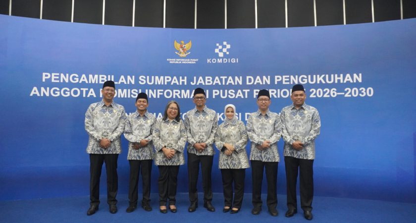 Pengukuhan Komisioner Komisi Informasi Pusat 2026–2030 Perkuat Komitmen Keterbukaan Informasi Publik