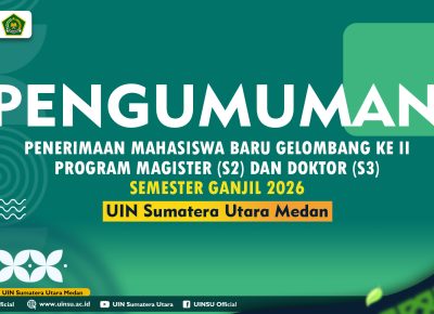 PENGUMUMAN PENERIMAAN MAHASISWA BARU GELOMBANG KE II PROGRAM MAGISTER (S2) DAN DOKTOR (S3) SEMESTER GANJIL 2026