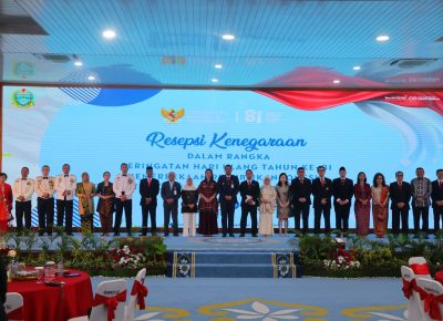 Hadiri Resepsi Kenegaraan HUT ke-81 RI Pemprov Sumut, Rektor UINSU Tegaskan Komitmen Kolaborasi Menuju Indonesia Emas 2045