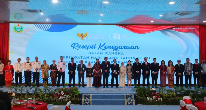 Hadiri Resepsi Kenegaraan HUT ke-81 RI Pemprov Sumut, Rektor UINSU Tegaskan Komitmen Kolaborasi Menuju Indonesia Emas 2045