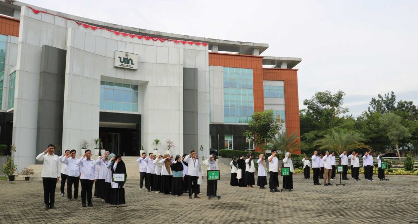 Apel Pagi UINSU, Prof. Hasrat Efendi Samosir Tekankan Empat C (Character, Competence, Contribution dan Communication) Untuk Memperkuat Budaya Kerja dan Produktivitas
