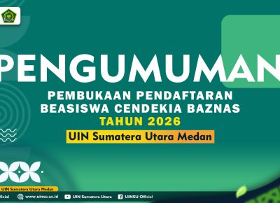 PENGUMUMAN PEMBUKAAN PENDAFTARAN BEASISWA CENDEKIA BAZNAS TAHUN 2026
