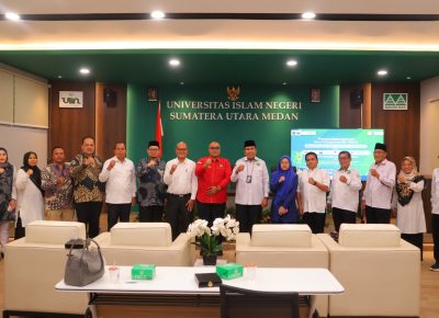 Perkuat Kolaborasi Tridharma dan Jejaring Kerja Sama, UINSU Medan Gelar Penandatanganan MoU dan MoA Strategis Lintas Lembaga
