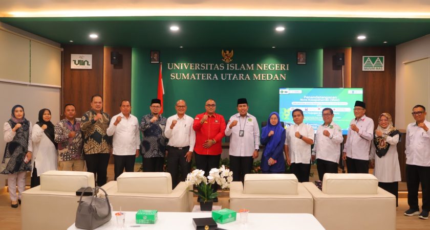Perkuat Kolaborasi Tridharma dan Jejaring Kerja Sama, UINSU Medan Gelar Penandatanganan MoU dan MoA Strategis Lintas Lembaga