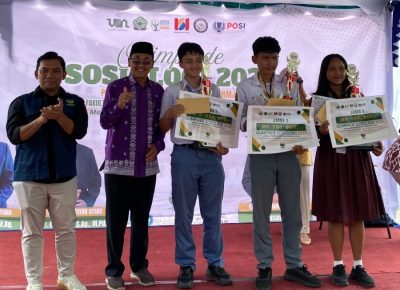 420 Siswa dari 50 Sekolah Meriahkan Olimpiade Sosiologi 2026 UIN Sumatera Utara Medan