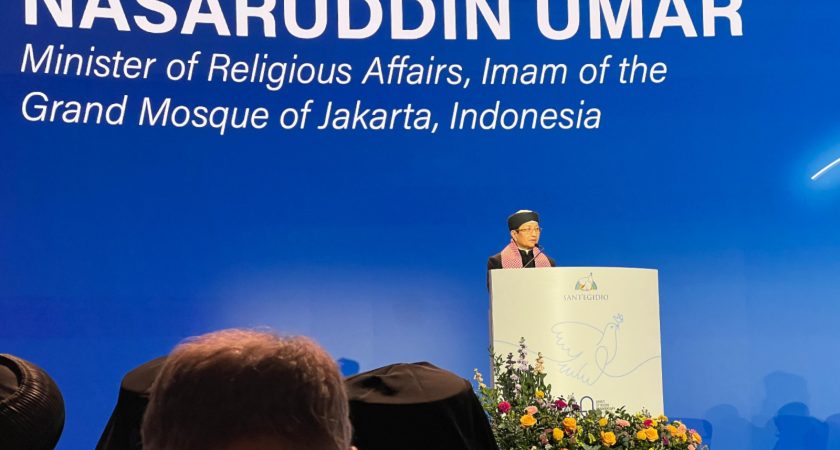 REKTOR UINSU APRESIASI DIPLOMASI KEAGAMAAN MENAG DI ITALIA, SERUKAN PERDAMAIAN DUNIA