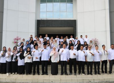 Sinergi Apel Pagi UIN Sumatera Utara: Pimpinan Tekankan Budaya Kerja, Kesehatan Mental PNS, dan Sambut Mahasiswa Internasional