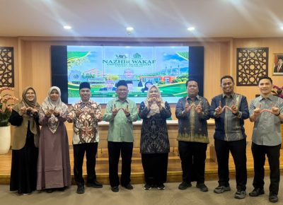 Dukung Beasiswa dan Asrama Mahasiswa, Nazhir Wakaf UIN Sumatera Utara Medan Sosialisasikan Program Wakaf di FKM