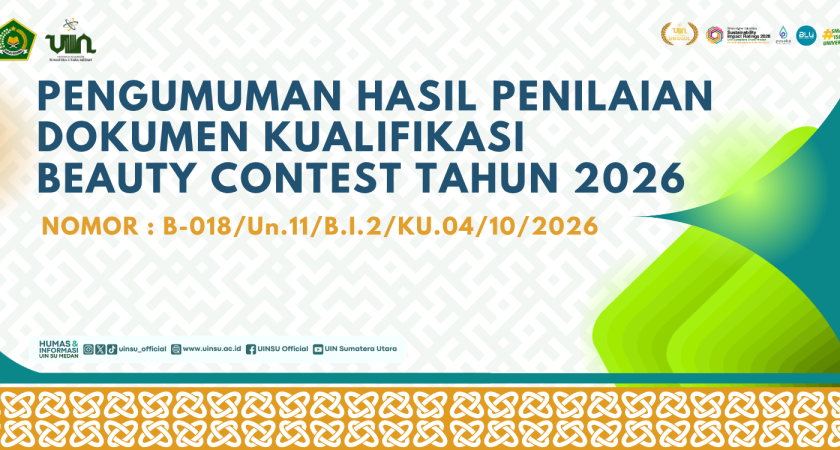 PENGUMUMAN HASIL PENILAIAN DOKUMEN KUALIFIKASI BEAUTY CONTEST TAHUN 2026