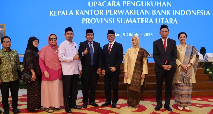 Hadiri Pengukuhan Kepala BI Sumut, UINSU Medan Tegaskan Pentingnya Sinergi Lintas Sektor