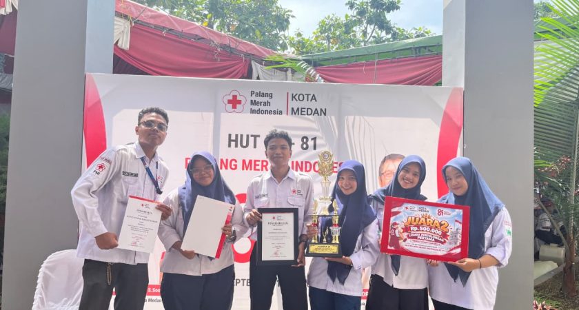 KSR PMI UINSU Medan Raih Juara II Lomba Pertolongan Pertama se-Kota Medan
